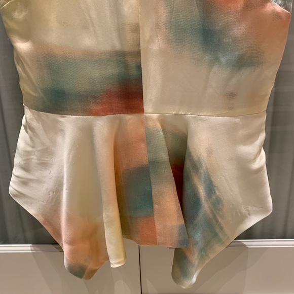 Elizabeth and James peplum top - Picture 2 of 5